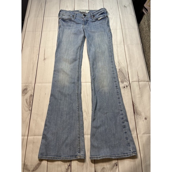 Abercrombie & Fitch Other - Abercrombie & Fitch Kids Flare Bootcut Jeans Medium Wash Blue Size 12